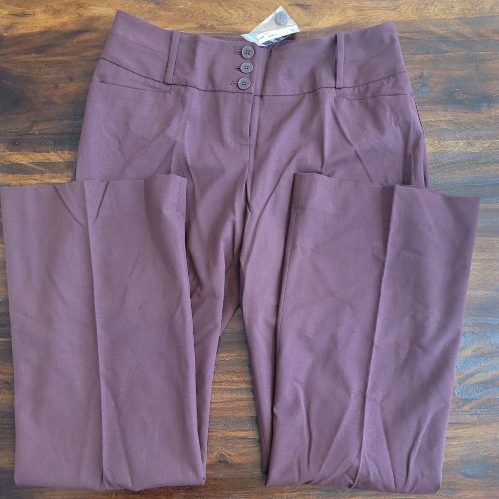 NWT The Limited Lexie Burgundy Pants